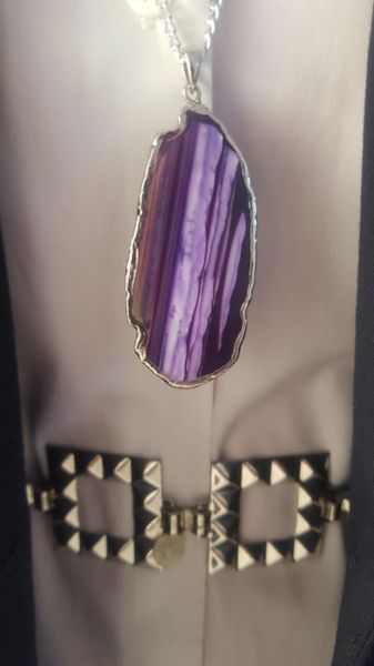 Purple and Perfect Pendant