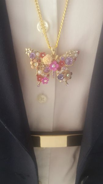 Color Butterfly Pendant