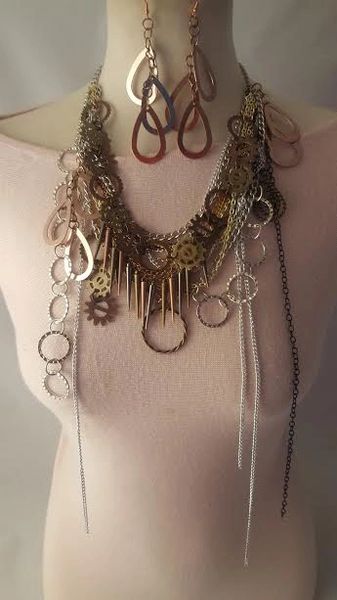 Heavy Metal Necklace Set