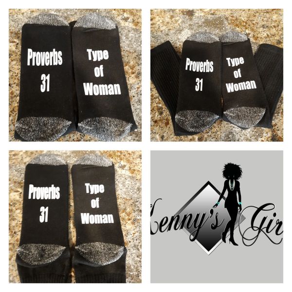 Proverbs 31 Socks