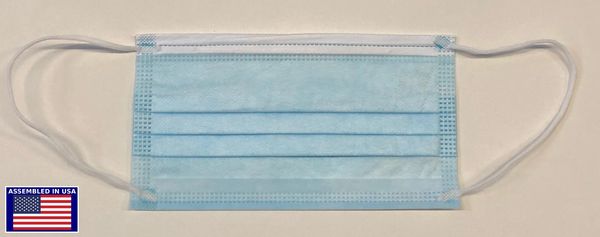Disposable Surgical Mask, ASTM Level 3, Medical Mask, Made in USA, Made in California