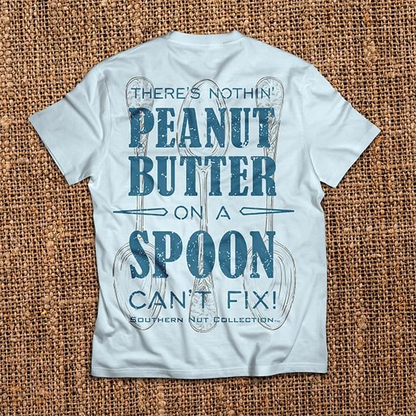 Peanut Butter On a Spoon - Chambray