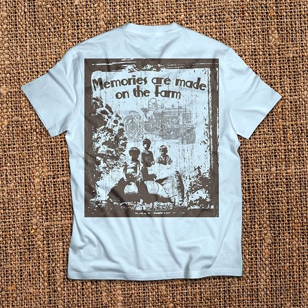 Memories Are Made On The Farm - Chambray