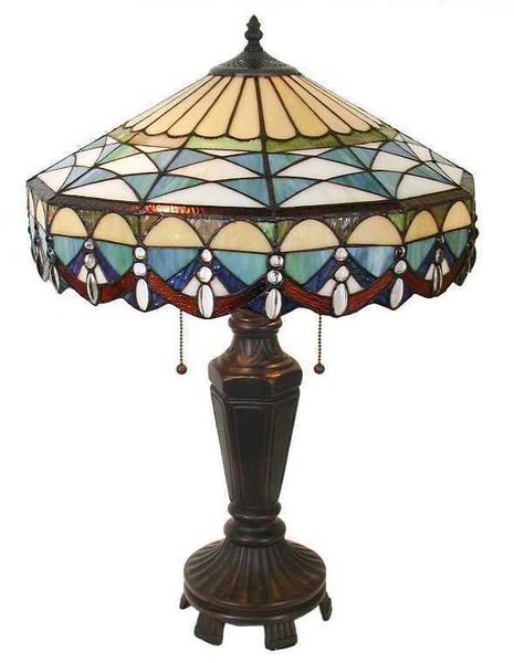 GT1815-26"H x 20"W Tiffany Style Table Lamp