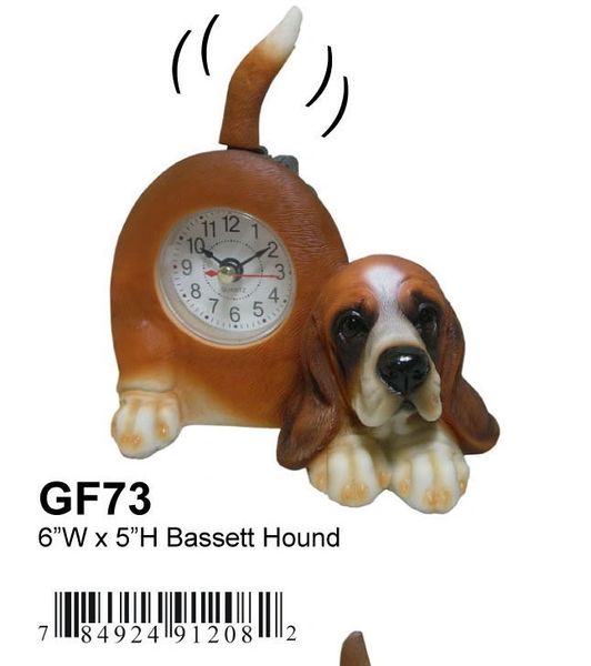 GF73-BASSETT HOUND Dog 6"W x 5"H