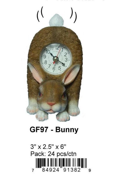 GF97-BUNNY CLOCK