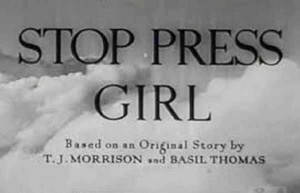 STOP PRESS GIRL (1949)