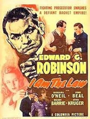 I AM THE LAW (1938)