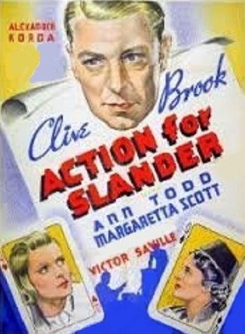 ACTION FOR SLANDER (1937)