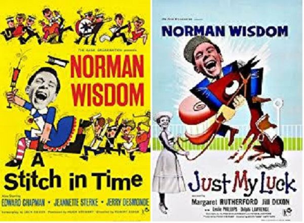 NORMAN WISDOM COLLECTION DISC 1 - A STITCH IN TIME/JUST MY LUCK