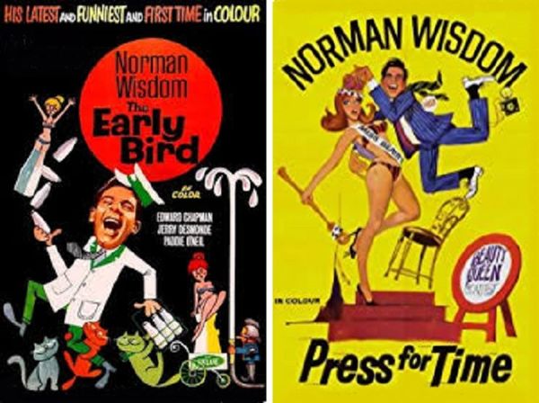 NORMAN WISDOM COLLECTION DISC 5 - THE EARLY BIRD/PRESS FOR TIME