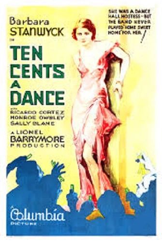 TEN CENTS A DANCE (1931)