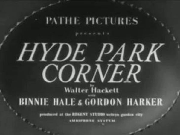 HYDE PARK CORNER (1935)