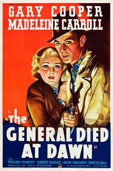 GENERAL DIED AT DAWN (1936)