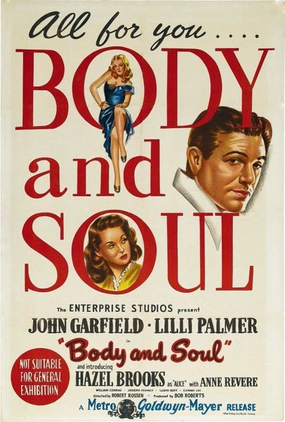 BODY AND SOUL (1947)