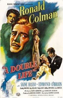 A DOUBLE LIFE (1947)