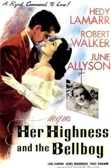 HER HIGHNESS AND THE BELLBOY (1945)