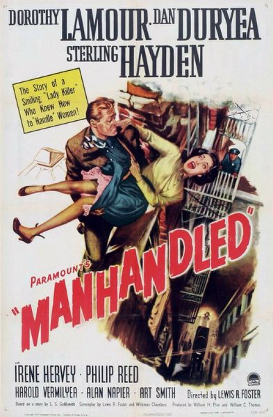 MANHANDLED (1949)