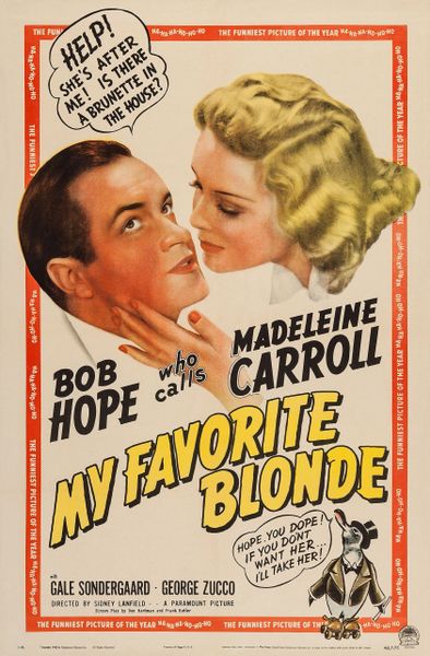 MY FAVOURITE BLONDE (1942)