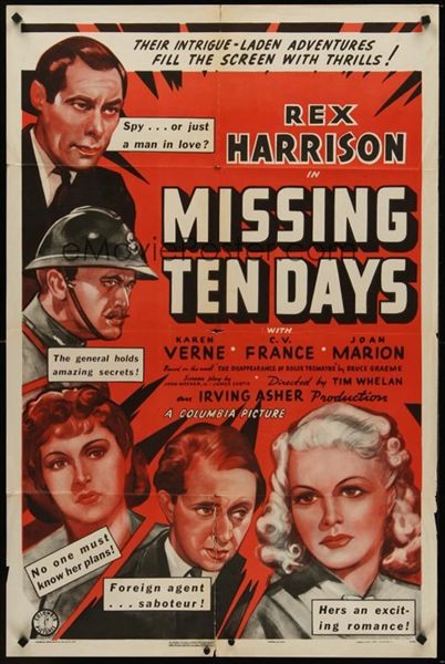 TEN DAYS IN PARIS / MISSING TEN DAYS (1940)