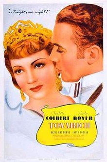 TOVARICH (1937)