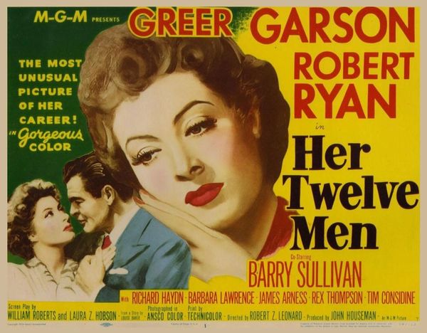 HER TWELVE MEN (1954)