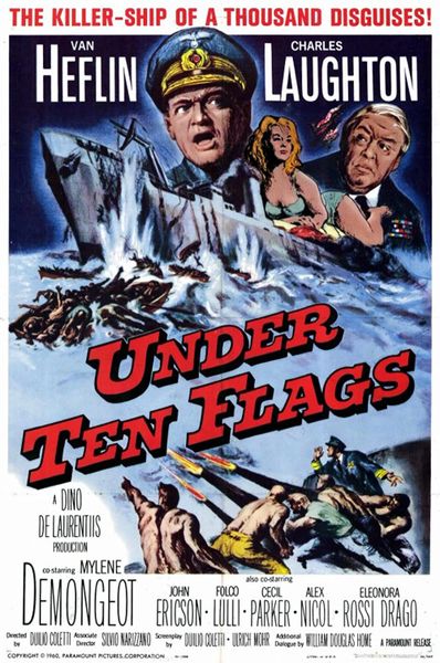 UNDER TEN FLAGS (1960)