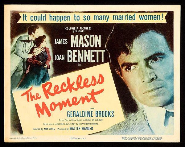 RECKLESS MOMENT (1949)