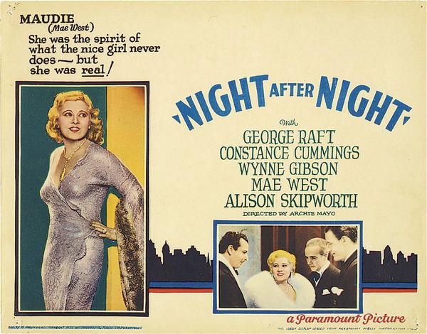 NIGHT AFTER NIGHT (1932)