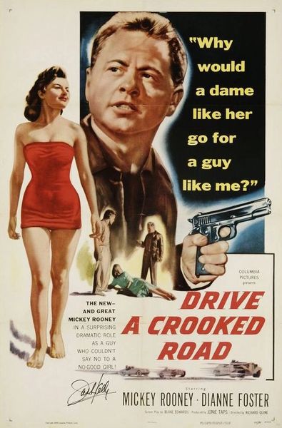 DRIVE A CROOKED ROAD (1954)