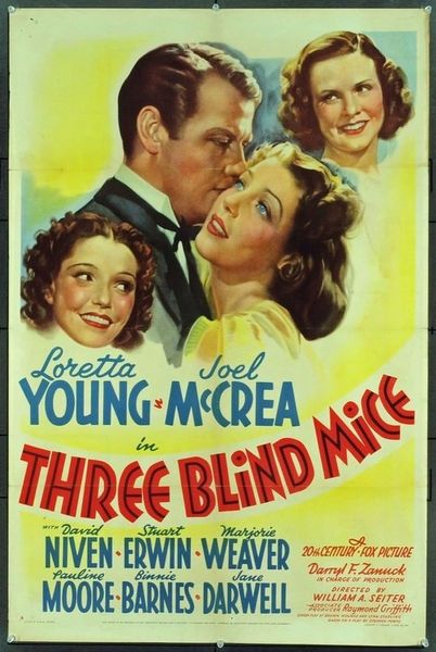 THREE BLIND MICE (1938)