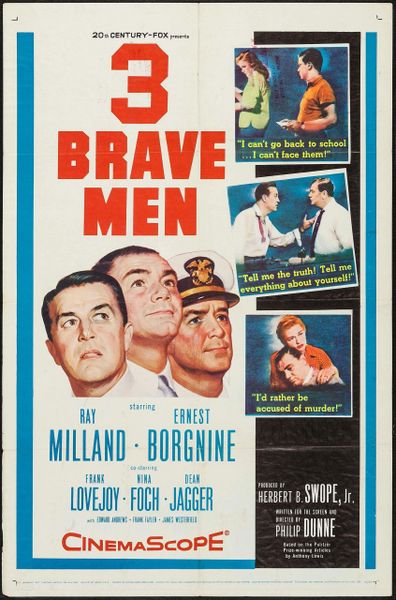 3 BRAVE MEN (1956)