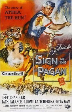 SIGN OF THE PAGAN (1954)