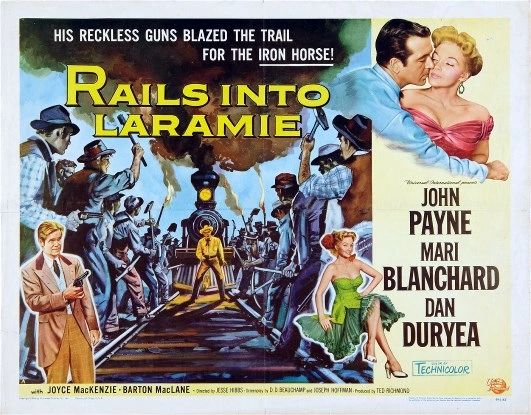RAILS INTO LARAMIE (1954)