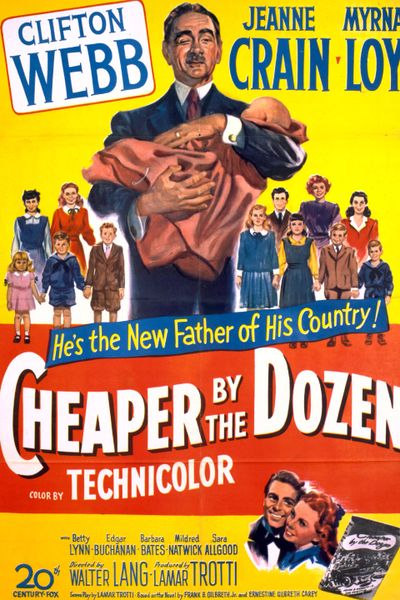 CHEAPER BY THE DOZEN (1950)