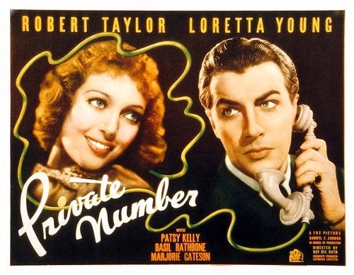 PRIVATE NUMBER (1936)