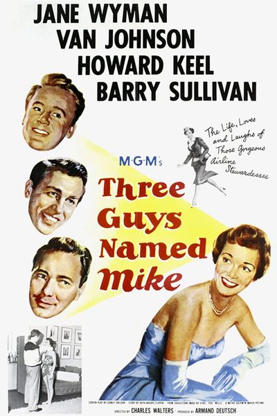 THREE GUYS NAMED MIKE (1951)