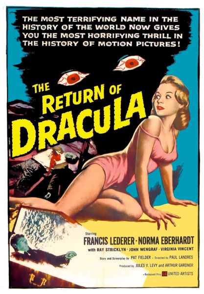 THE RETURN OF DRACULA (1958)