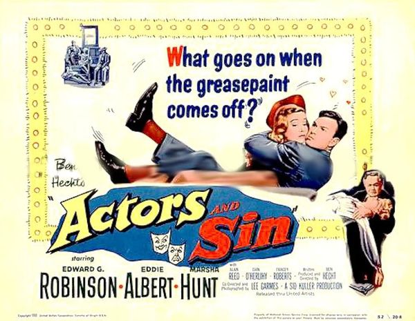 ACTORS AND SIN (1952)