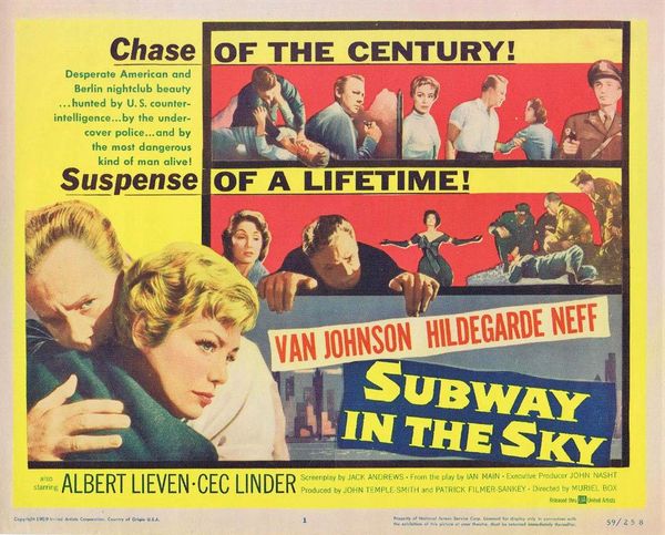 SUBWAY IN THE SKY (1959)