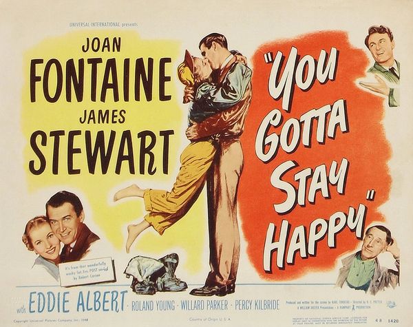 YOU GOTTA STAY HAPPY (1948)