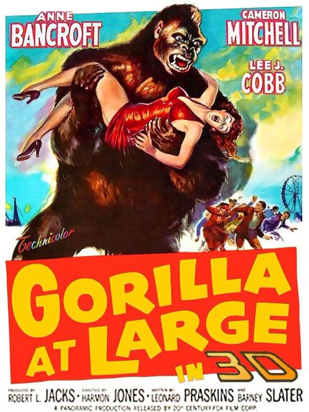 GORILLA AT LARGE (1954)