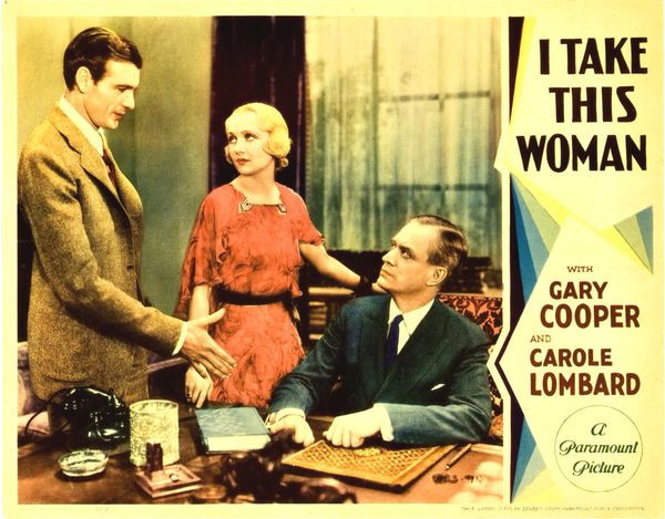 I TAKE THIS WOMAN (1931)