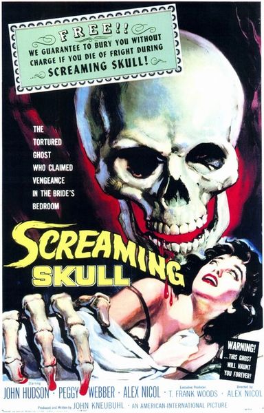 SCREAMING SKULL (1958)