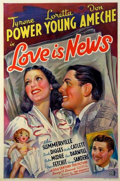 LOVE IS NEWS (1937)