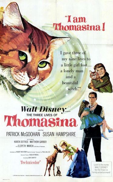 THREE LIVES OF THOMASINA (1963)