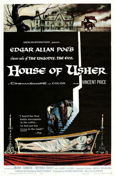 FALL OF THE HOUSE OF USHER (1960)