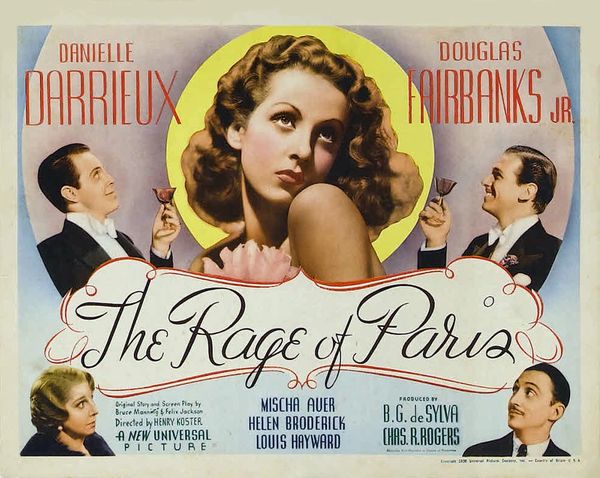 RAGE OF PARIS (1938)