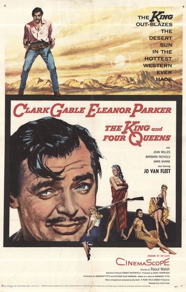 KING AND FOUR QUEENS (1956)