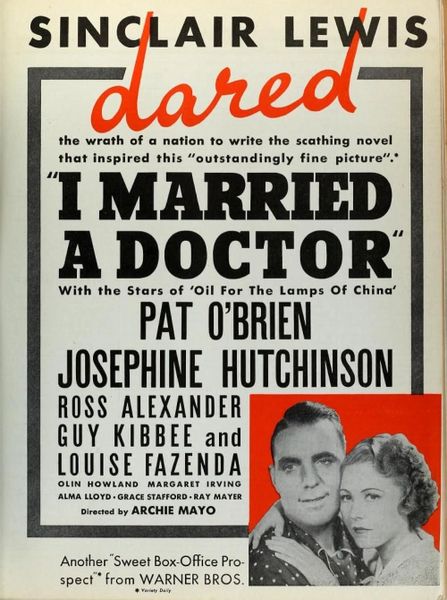 I MARRIED A DOCTOR (1936)
